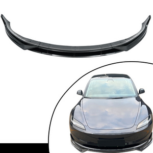 Factory price car parts auto ABS style Front Bumper  Splitter Lip Diffuser Cover Trim For Tesla model 3 highland body kit