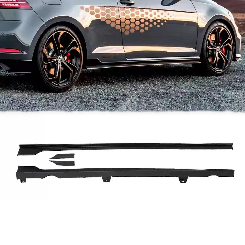 TCR Body Kit For VW Golf 7.5 GTI Model Body Kit Side Skirt for Classic Auto Parts