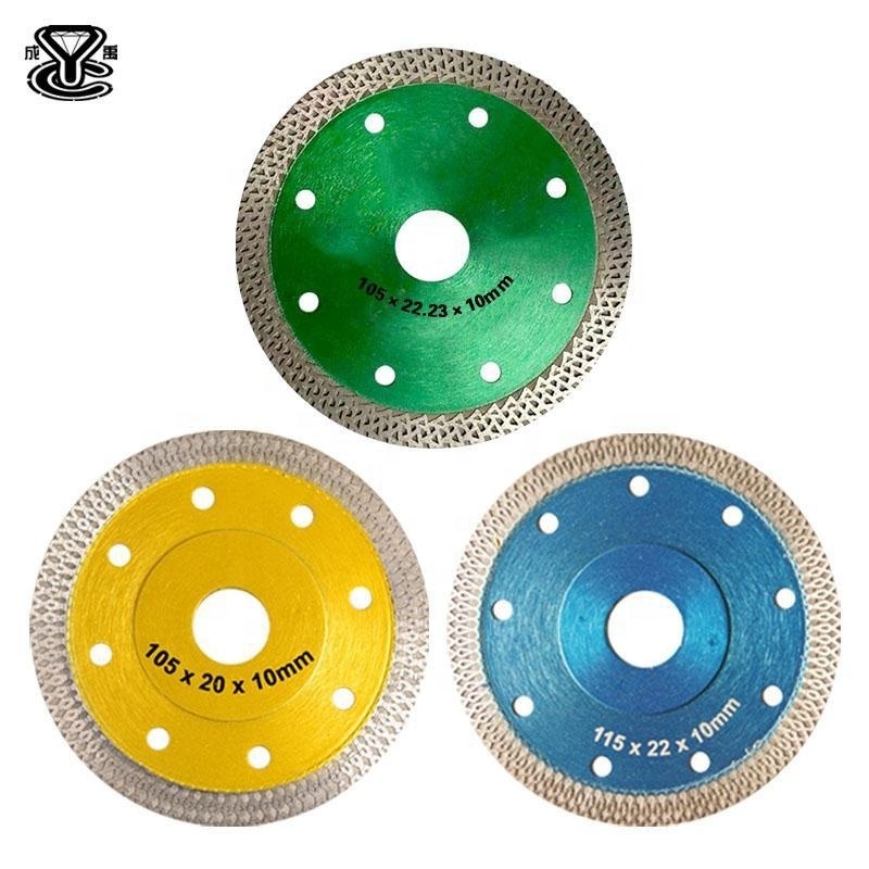 Best selling dry cut X-turbo hot press diamond saw blade super thin tips cutting disc for tiles ceramic fiberglass etc