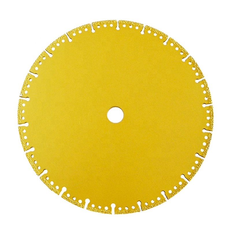 16inch Factory Price Vacuum Brazed Diamond Saw Blade For Cutting Cast Iron Marble Metal Stainless Steel Fire Emergency