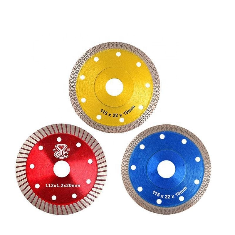 Best selling dry cut X-turbo hot press diamond saw blade super thin tips cutting disc for tiles ceramic fiberglass etc