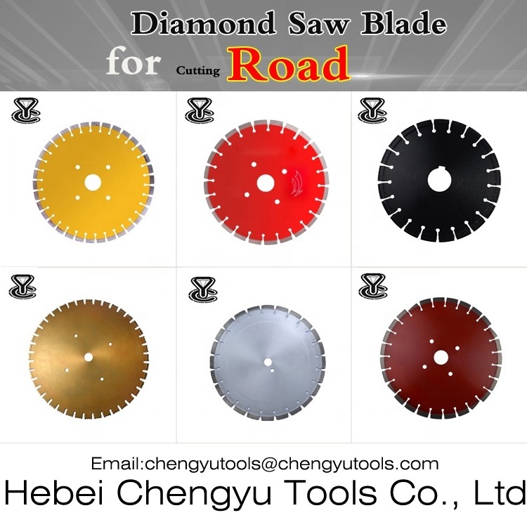 350 Mm Diamond Concrete Saw Blade, Cutting Disc Road Cutting Machine Color Painting for Asphalt Road Wall 300-800mm Wet/dry Use