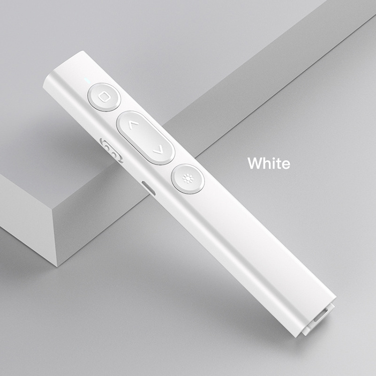 New Design Multi-functions Amazon hot sell 2.4G Wireless Presenter Laser Pointer with recharging battery