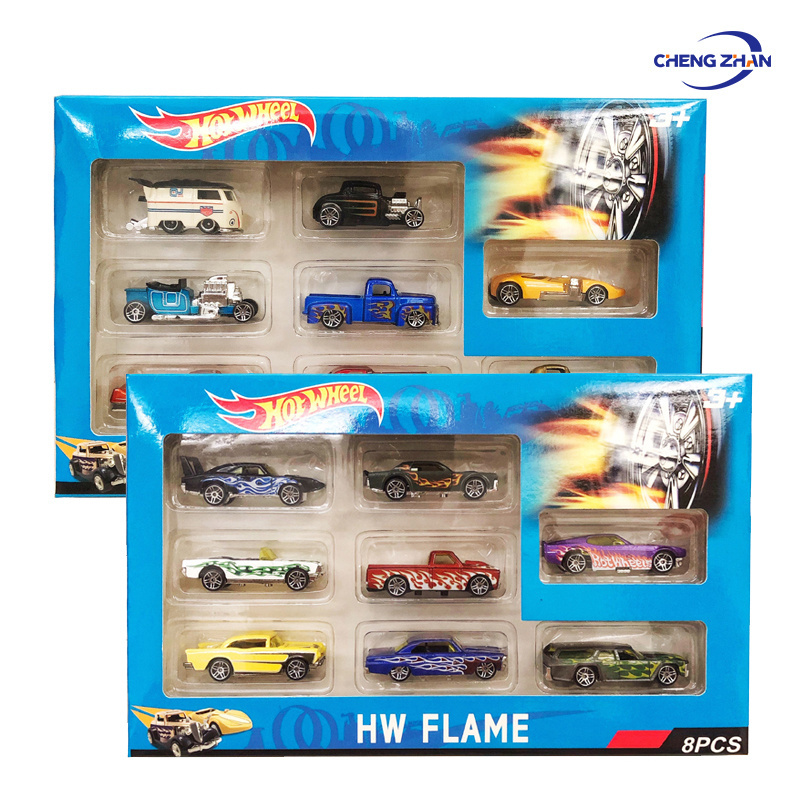 New design 1:64 hot wheel toy cars customizes promotional alloy gift set diecast racing hotwheel  car toy for kids