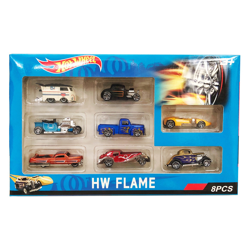 New design 1:64 hot wheel toy cars customizes promotional alloy gift set diecast racing hotwheel  car toy for kids