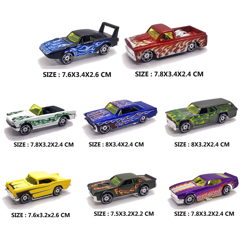 New design 1:64 hot wheel toy cars customizes promotional alloy gift set diecast racing hotwheel  car toy for kids