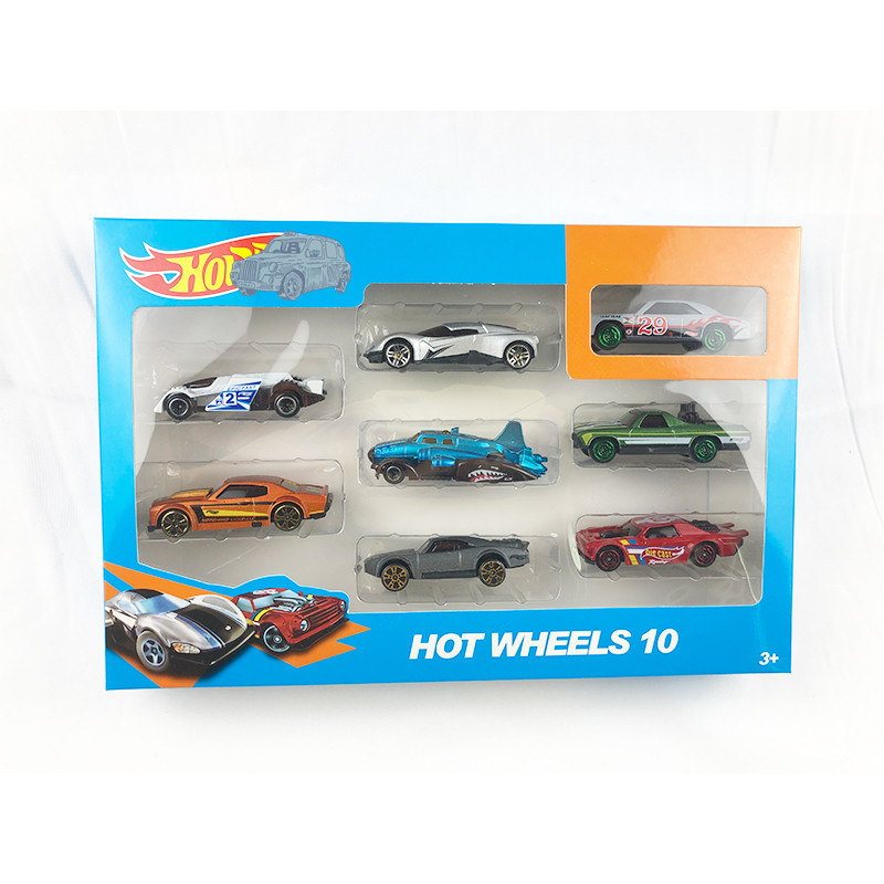 Wholesale 1/64 Wheels Diecast Car Hot Free Wheel Children's Alloy Toy Model Kit Car