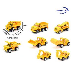 2021 hot sale diecast construction truck hot free wheel mini car toys