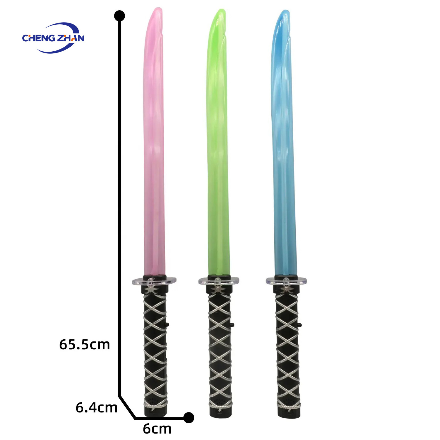 Led toys light up ninja sword with sound light saber light toy for kids toys plastic party decorations.