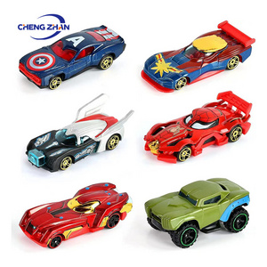 Hot Wholesale 1/64 wheels diecast car hot free wheel children's alloy toy model kit car