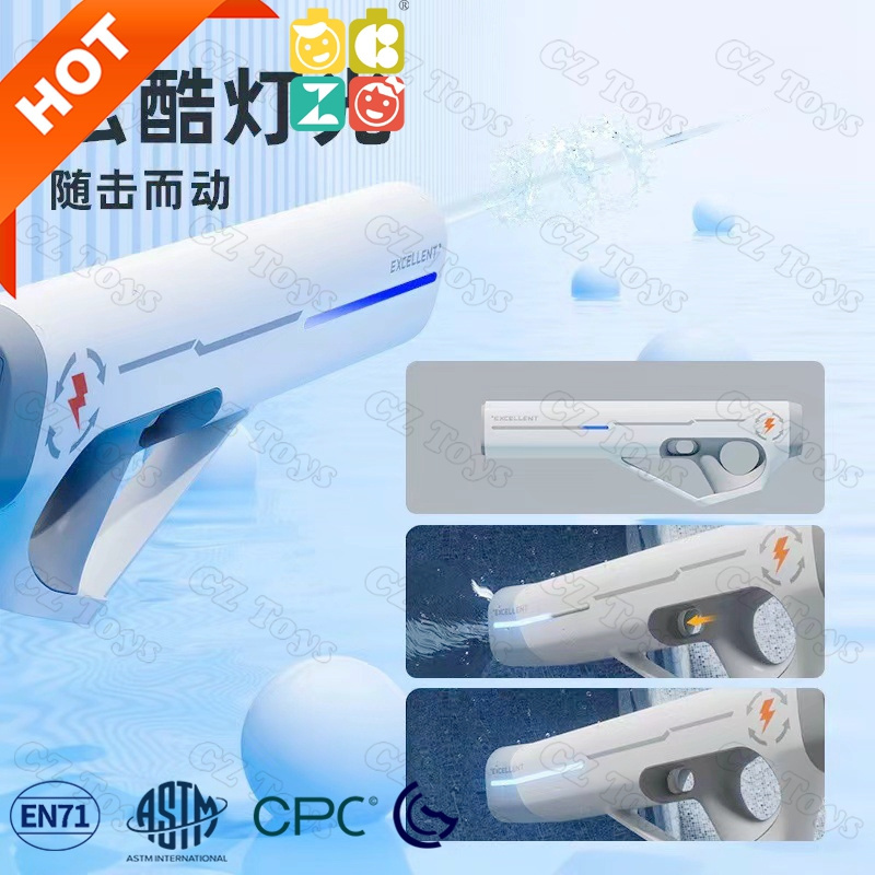 Cheap BIGMI Pulse Water Gun Large Capacity Long Endurance Automatic Multiple Emission Mode Safe High Pressure Summer Water Gun