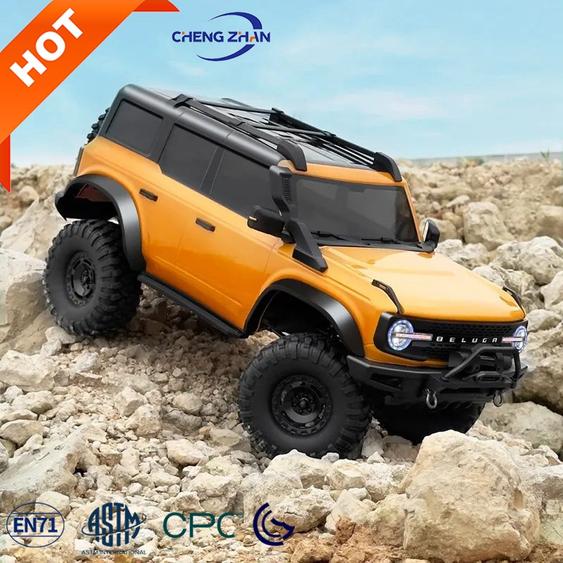 Factory price 2024 Rc Car 4x4 1/10 Bronco R1001 Full Scale Radio-controlled Model Car Simulation Climbing Off-road Big Toy Car