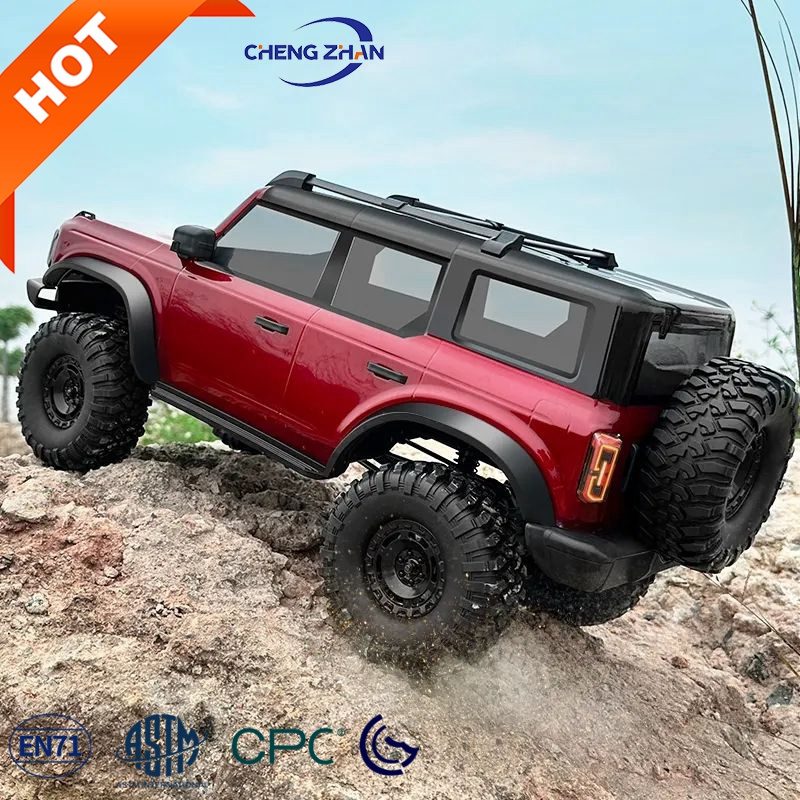 Factory price 2024 Rc Car 4x4 1/10 Bronco R1001 Full Scale Radio-controlled Model Car Simulation Climbing Off-road Big Toy Car