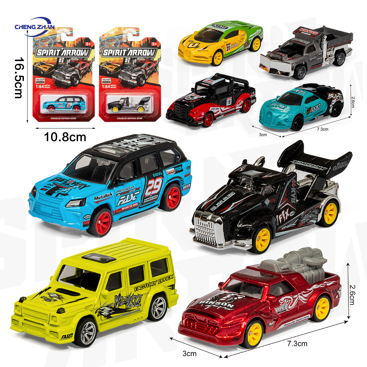 Wholesale High Quality alloy die cast toy car American sports car classic car motorcycle 1:64 model  hot free wheel rubber