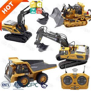 Amazons Best Seller list 1/8 RC Hydraulic Excavator Toy Radio Control Car Remote Control Rc Excavator Toys For Boys