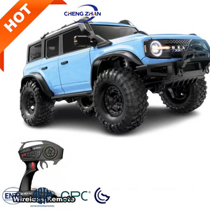 Factory price 2024 Rc Car 4x4 1/10 Bronco R1001 Full Scale Radio-controlled Model Car Simulation Climbing Off-road Big Toy Car