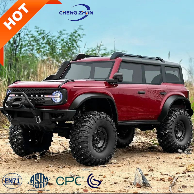 Factory price 2024 Rc Car 4x4 1/10 Bronco R1001 Full Scale Radio-controlled Model Car Simulation Climbing Off-road Big Toy Car