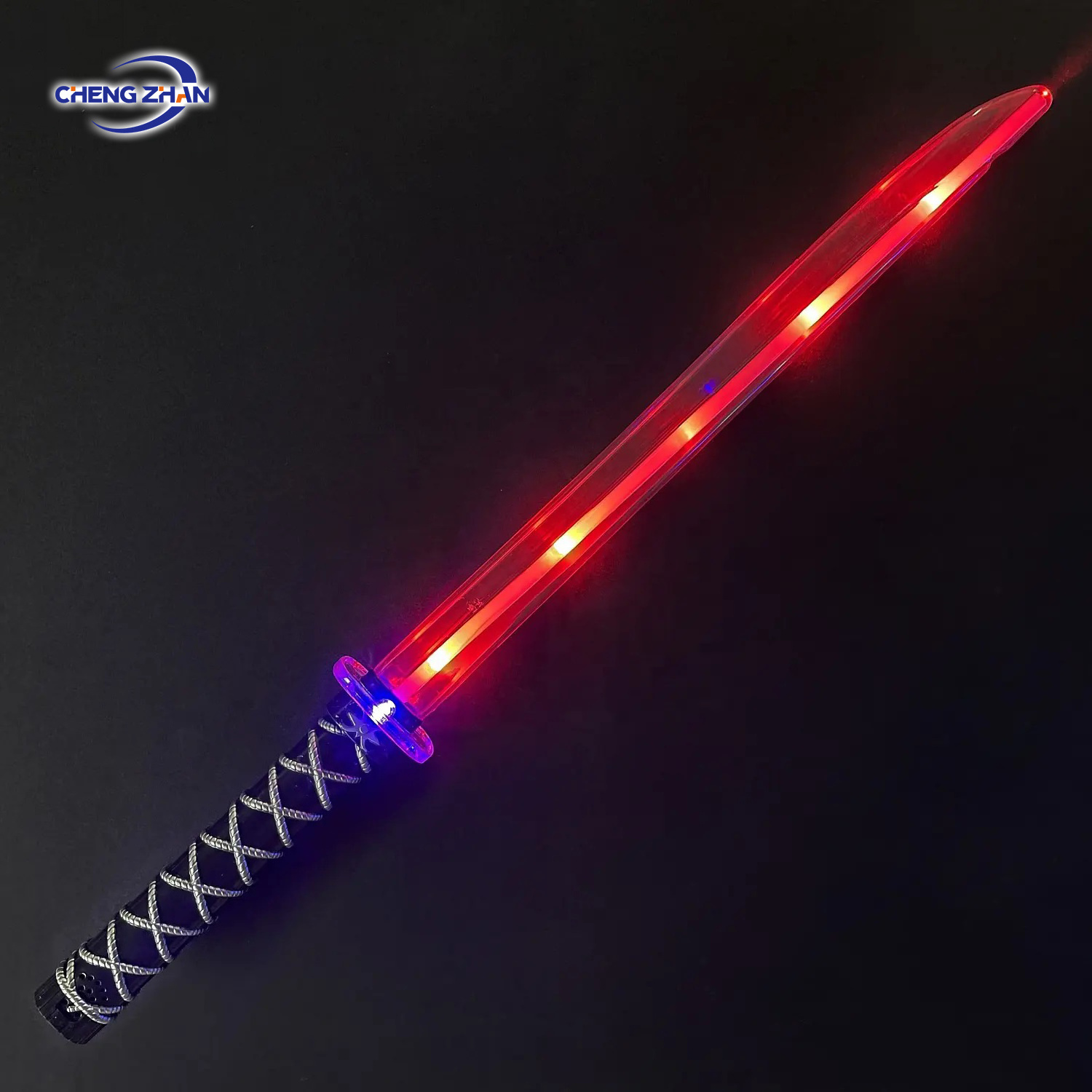 Led toys light up ninja sword with sound light saber light toy for kids toys plastic party decorations.