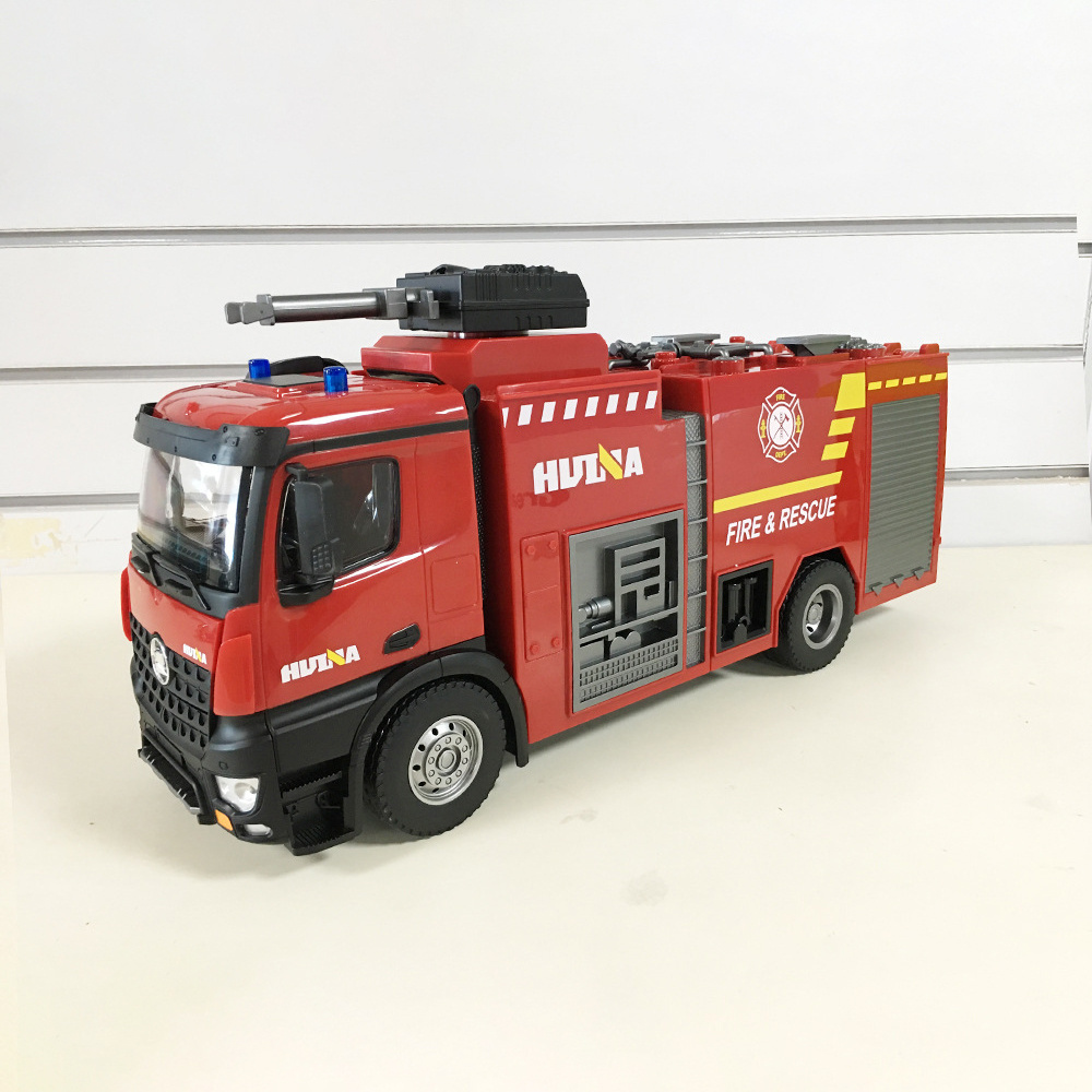 Huina 1562 1/14 Scale Radio Control Toys 22CH Simulation RC Fire Engine Fire Truck With Water Spray