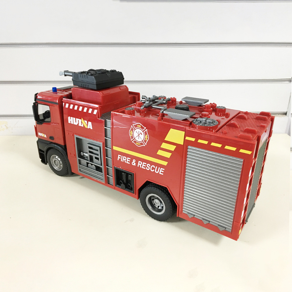 Huina 1562 1/14 Scale Radio Control Toys 22CH Simulation RC Fire Engine Fire Truck With Water Spray