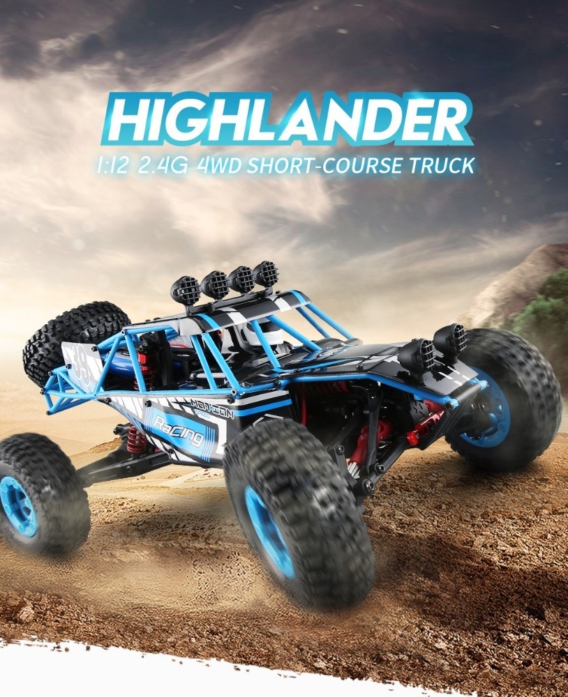 JJRC Q39 1:12 4x4 high speed desert truck Electric 2.4G 4WD Short-Course Remote Control Car Toy