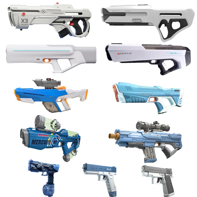 Hot Style Electric Toy Water Gun Large Capacity Range Automatic Soaker Electric Water Gun water gun electric