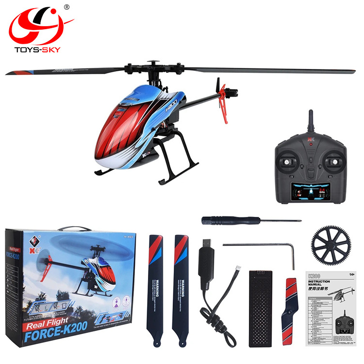 WL Toys K200  rc plane 4Channels 2.4G Realistic Radio Control Glider Airplane RC Helicopter Big Szie