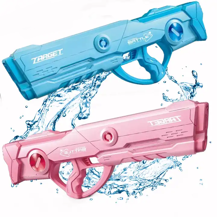 Summer Outdoor Large Electric Water Gun Automatic High Power Squirt Guns