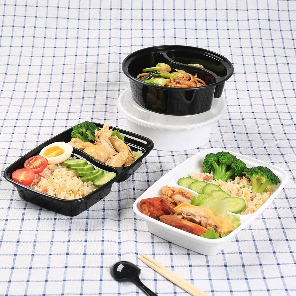 pp take away sushi pp microwave compartmental disposable take away bento lunch box