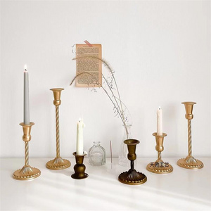 Wedding Candle Pillar Candle Holder For Home Decoration Handmade Candle Pillar Stands New Metal Lantern