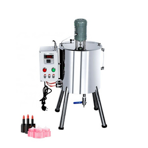 CHENHE CHLF Series 15L/30L Semi Automatic Tank Lipstick crayons nail polish  foundation cream jam Heating Mixing Filling Machine