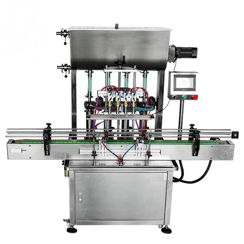 Bottle Hot Fill Bottling Machine Cartridge Plastic CH-1000Q Model Custom-made Filling For Silicone Powder Milk Filling Machine