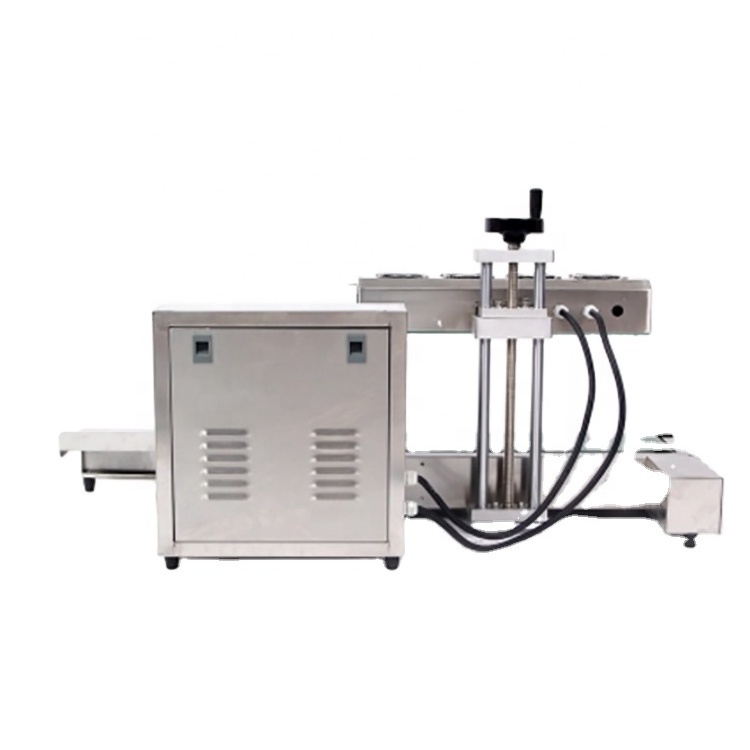 LX-6000 High Quality Continuous Induction aluminum foil cup Bottle Sealing Machine