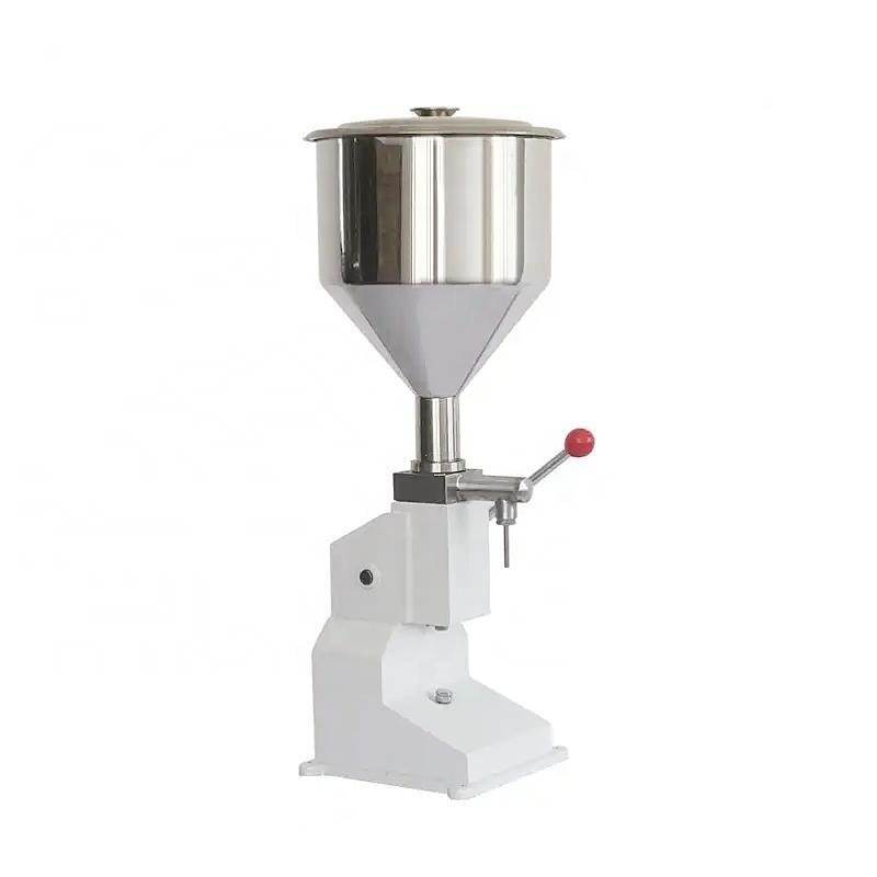 CHA03 Manual fruit juice Cream Shampoo Cosmetic Small Size 5-50ml Liquid Filler Filling Machine