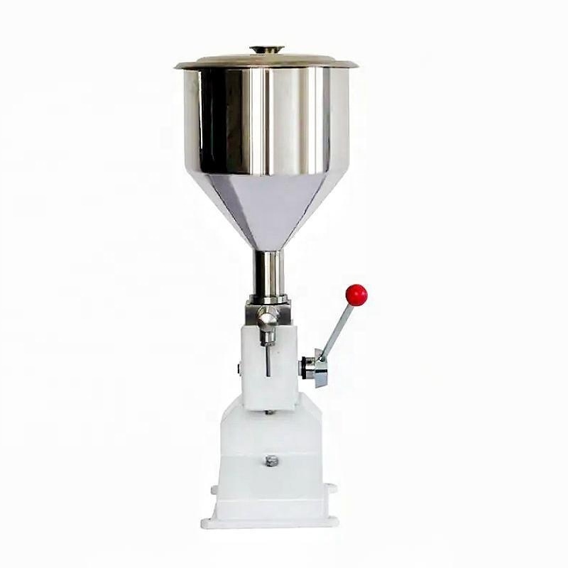 CHA03 Manual fruit juice Cream Shampoo Cosmetic Small Size 5-50ml Liquid Filler Filling Machine