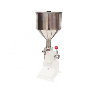 CHA03 Manual fruit juice Cream Shampoo Cosmetic Small Size 5-50ml Liquid Filler Filling Machine