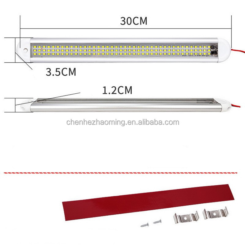 120SMD Dome light Ceiling Reading lamp for RV Camper truck Van Minibus RV recreational vehicle