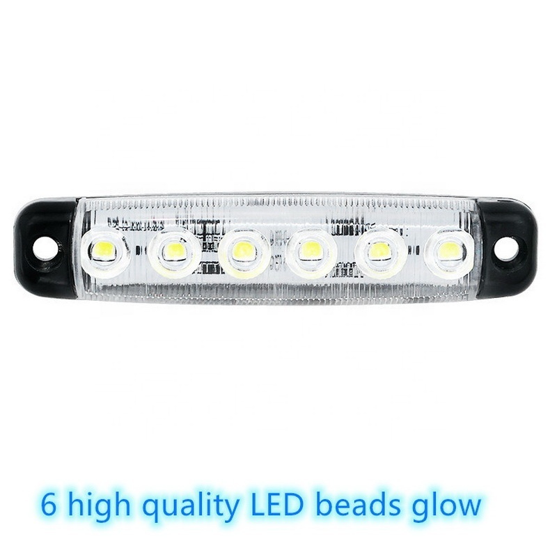 Factory direct spot 6 inch led work light bar 18w flood e-mark truck led working light with waterproof