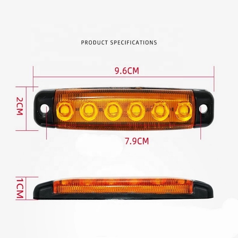 Factory direct spot 6 inch led work light bar 18w flood e-mark truck led working light with waterproof