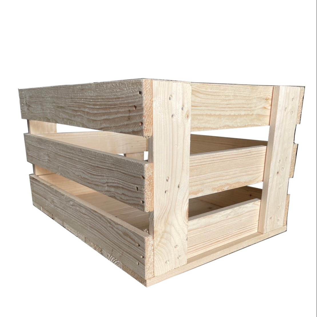 Hight Quality Wood Fruit And Vegetable Crates Small Shipping Boxes For Home Decoration