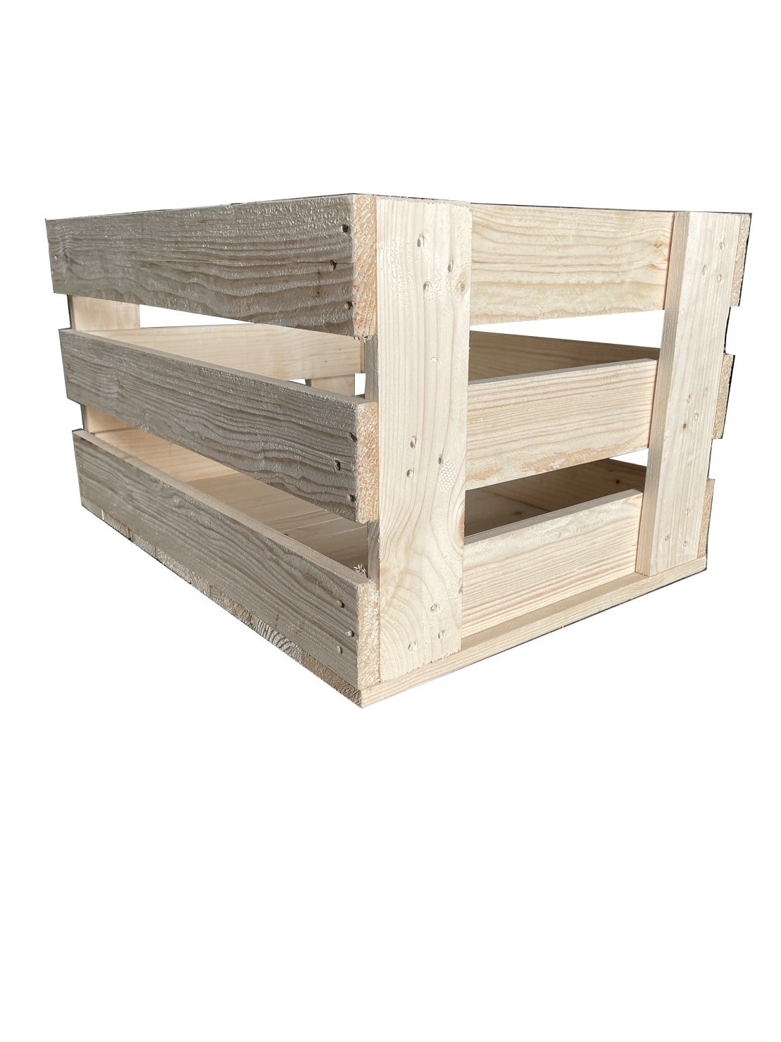 High Quality Openly Storage Crate  Wooden Crate Box For Multifunction use Handmade Modern natural Finished Crate