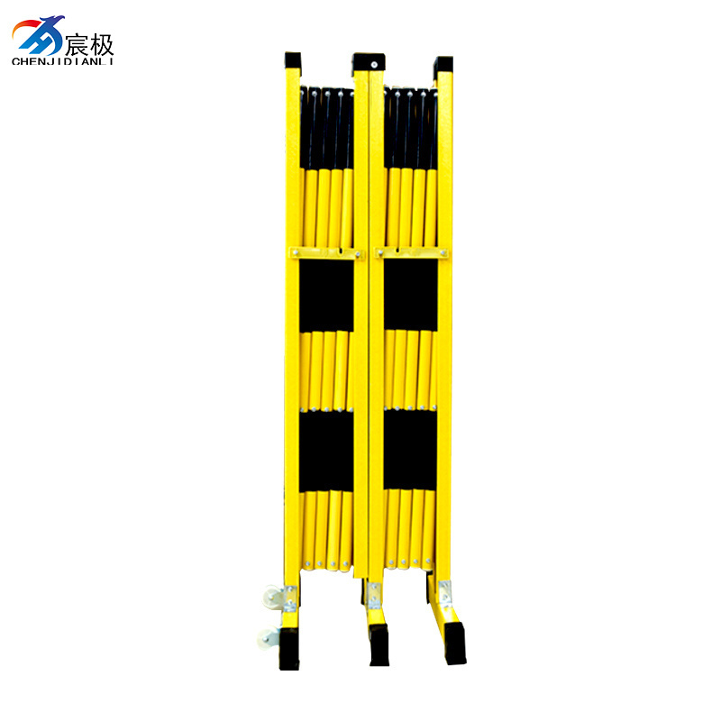 Customized Size Retractable Traffic Fence Folding Outdoor Expandable Mobile Safety Barricade