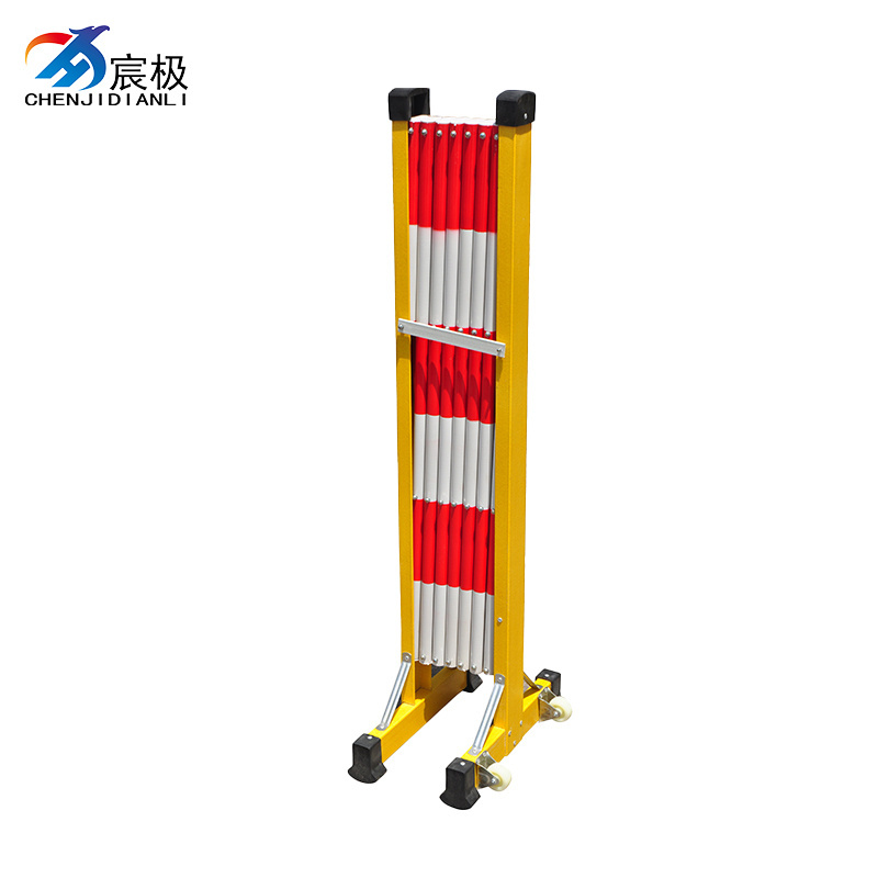 Customized Size Retractable Traffic Fence Folding Outdoor Expandable Mobile Safety Barricade