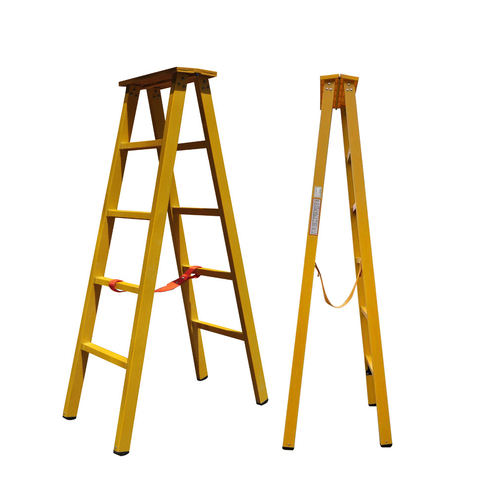 Factory Price 2.5meters Insulated Folding Ladders Construction Ladder climbing ladder