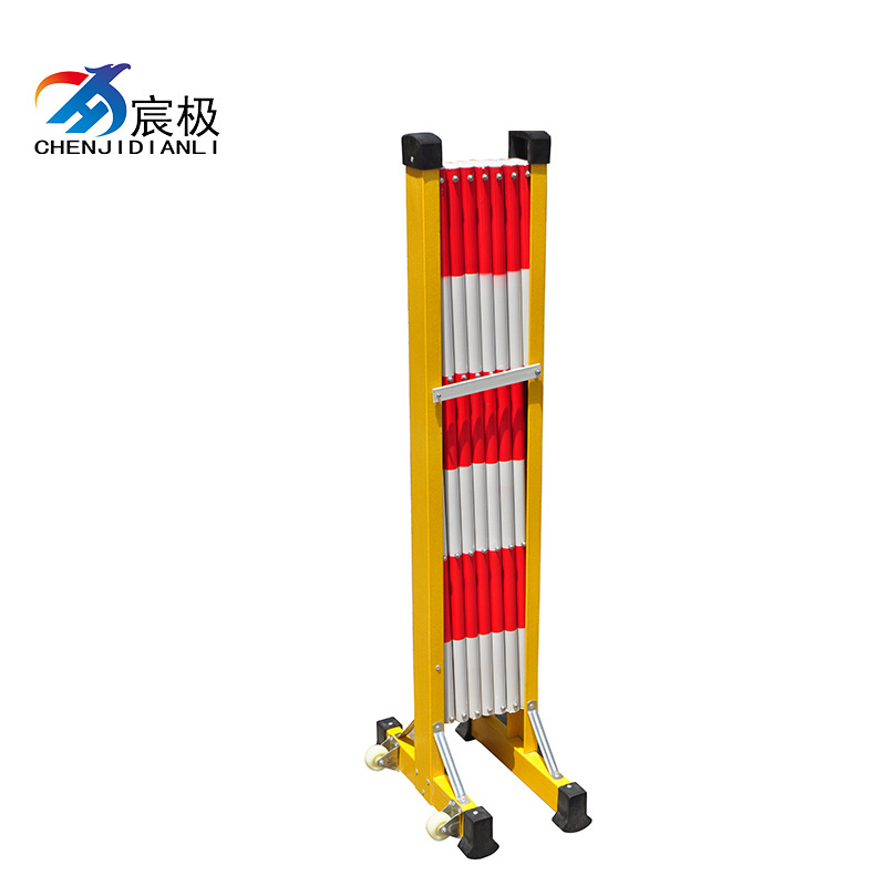 Customized Size Retractable Traffic Fence Folding Outdoor Expandable Mobile Safety Barricade