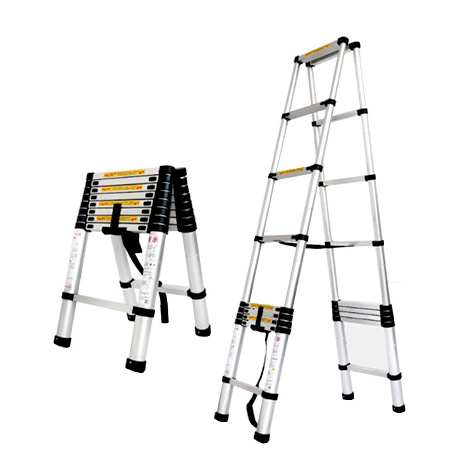 aluminum 3 step folding ladder ladder aluminum telescopic aluminum folding ladder/stick ledder