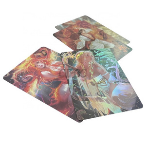 Holographic Card Trading Playing Cards Game Cards Custom Printing