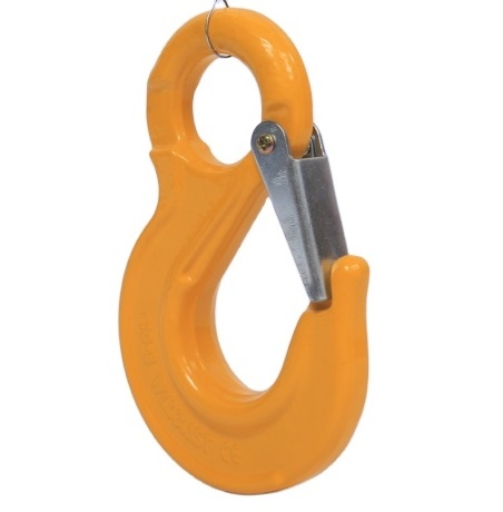 G80 alloy steel eye sling hook with latch