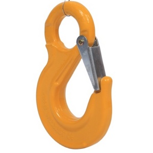 G80 alloy steel eye sling hook with latch