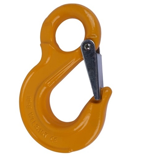 G80 alloy steel eye sling hook with latch